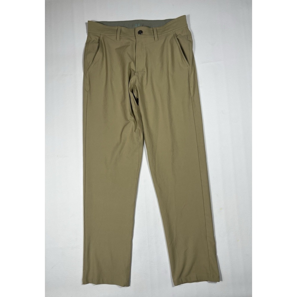 Free Fly Performance Pants Mens 32x32 Beige Outdoor Golf Stretch